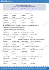 Đề thi giữa kì 1 Tiếng Anh 7 iLearn Smart World - Đề số 3
